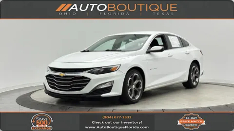 White 2021 Chevrolet Malibu LT for sale in Jacksonville, FL