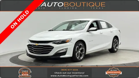 White 2021 Chevrolet Malibu LT for sale in Jacksonville, FL