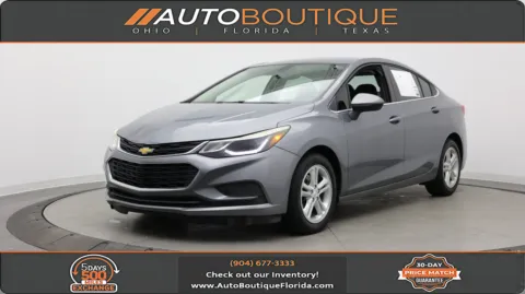 Gray 2018 Chevrolet Cruze LT for sale in Jacksonville, FL