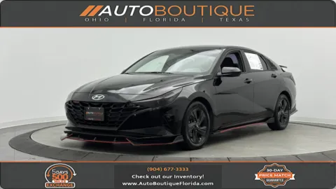 Black 2021 Hyundai Elantra SEL for sale in Jacksonville, FL