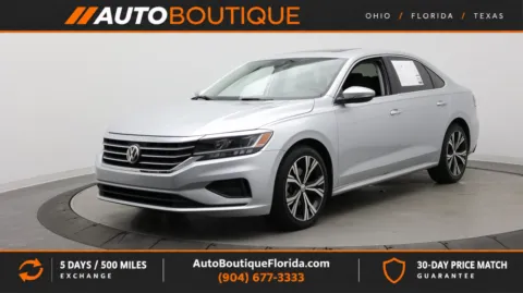 Silver 2021 Volkswagen Passat 2.0T SE for sale in Jacksonville, FL