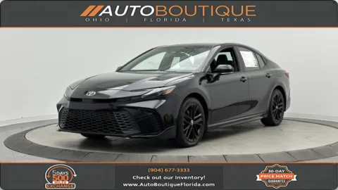 Black 2025 Toyota Camry SE for sale in Jacksonville, FL
