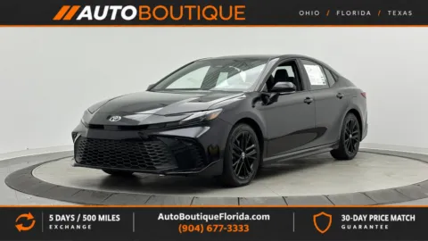Black 2025 Toyota Camry SE for sale in Jacksonville, FL