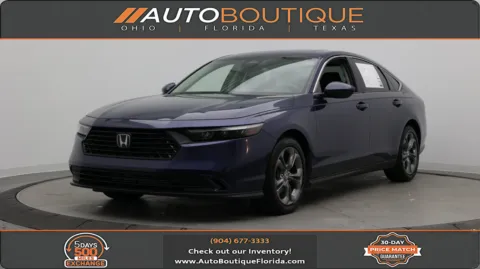Blue 2024 Honda Accord Sedan EX for sale in Jacksonville, FL