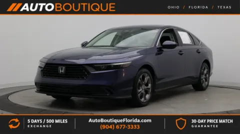 Blue 2024 Honda Accord Sedan EX for sale in Jacksonville, FL