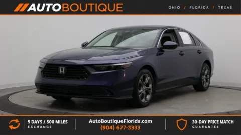 Blue 2024 Honda Accord Sedan EX for sale in Jacksonville, FL