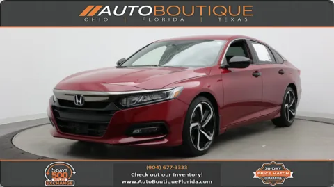 Red 2020 Honda Accord Sedan Sport for sale in Jacksonville, FL