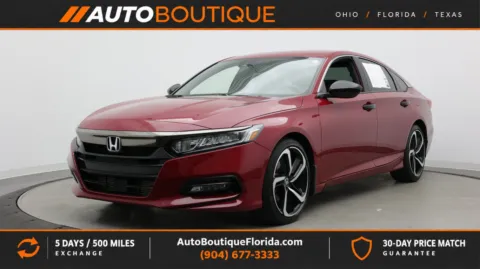 Red 2020 Honda Accord Sedan Sport for sale in Jacksonville, FL