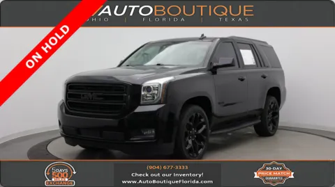 Black 2017 GMC Yukon SLT for sale in Jacksonville, FL