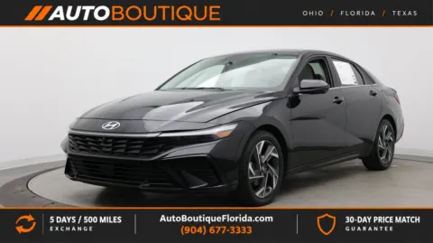 Black 2024 Hyundai Elantra Limited for sale in Jacksonville, FL