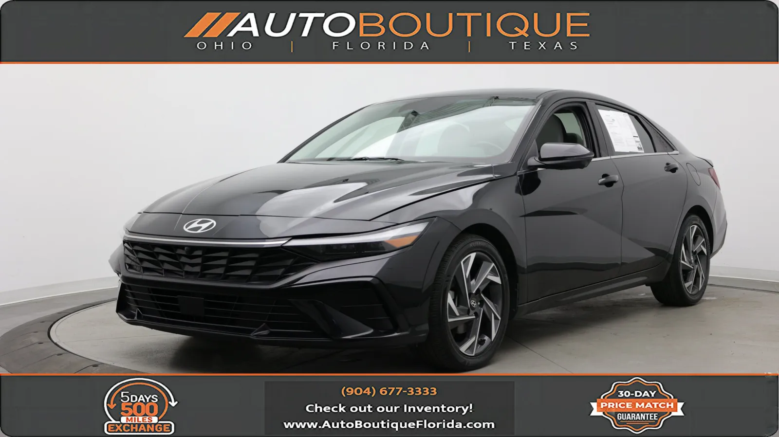 Black 2024 Hyundai Elantra Limited for sale in Jacksonville, FL