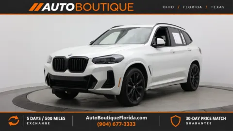 White 2023 BMW X3 xDrive30i for sale in Jacksonville, FL