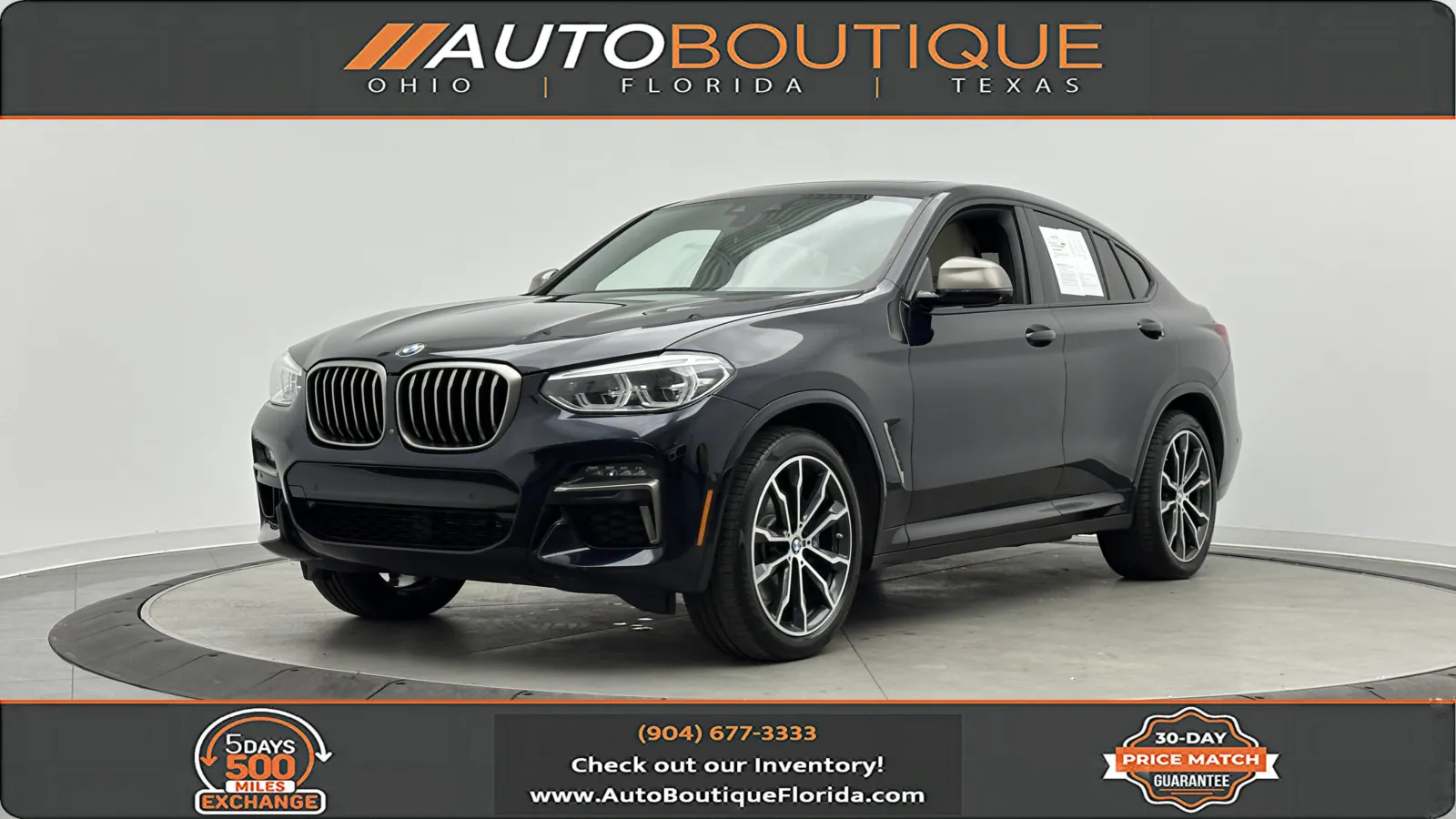 Black 2020 BMW X4 M40i for sale in Jacksonville, FL