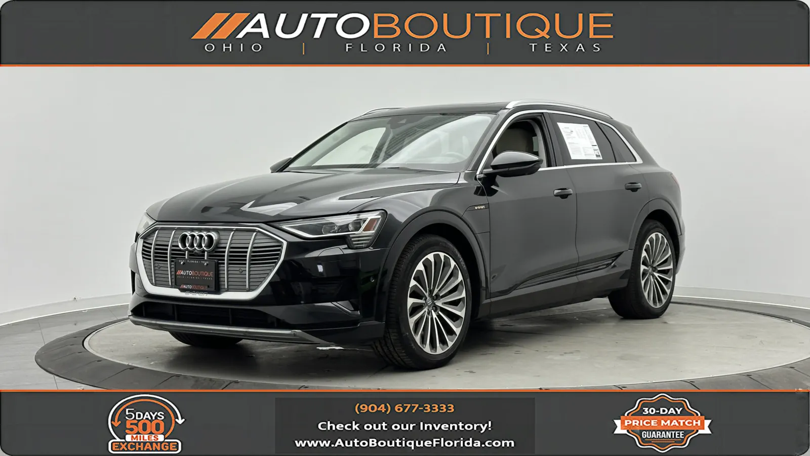 Black 2019 Audi e-tron Prestige for sale in Jacksonville, FL