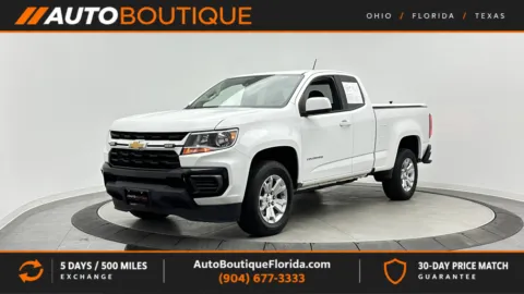 White 2022 Chevrolet Colorado 2WD LT for sale in Jacksonville, FL