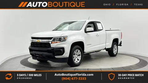 White 2022 Chevrolet Colorado 2WD LT for sale in Jacksonville, FL