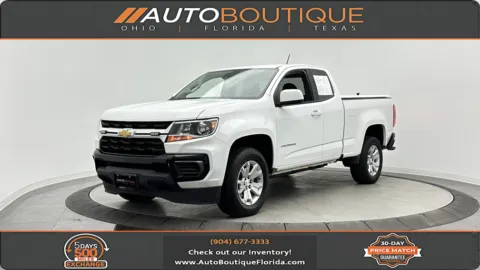White 2022 Chevrolet Colorado 2WD LT for sale in Jacksonville, FL
