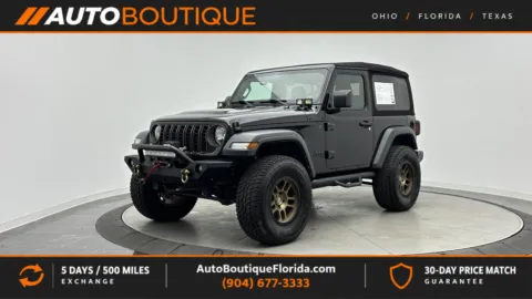Black 2024 Jeep Wrangler Sport for sale in Jacksonville, FL