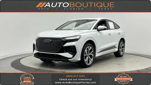 White 2023 Audi Q4 e-tron Sportback Premium for sale in Jacksonville, FL