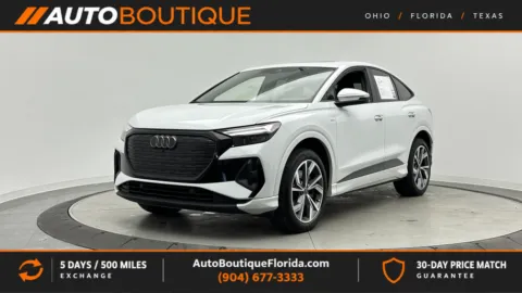 White 2023 Audi Q4 e-tron Sportback Premium for sale in Jacksonville, FL