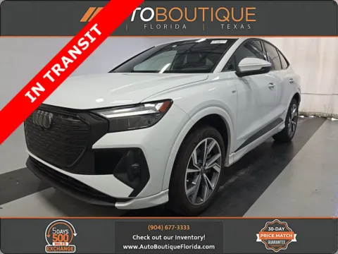 White 2023 Audi Q4 e-tron Sportback Premium for sale in Jacksonville, FL
