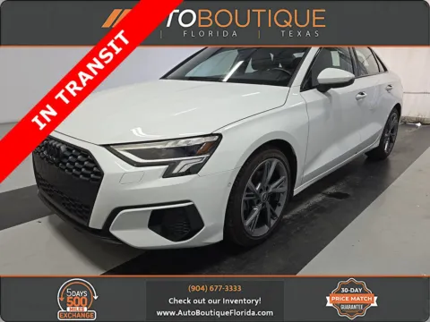 White 2024 Audi A3 Premium Plus for sale in Jacksonville, FL