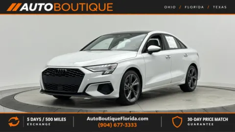 White 2024 Audi A3 Premium Plus for sale in Jacksonville, FL