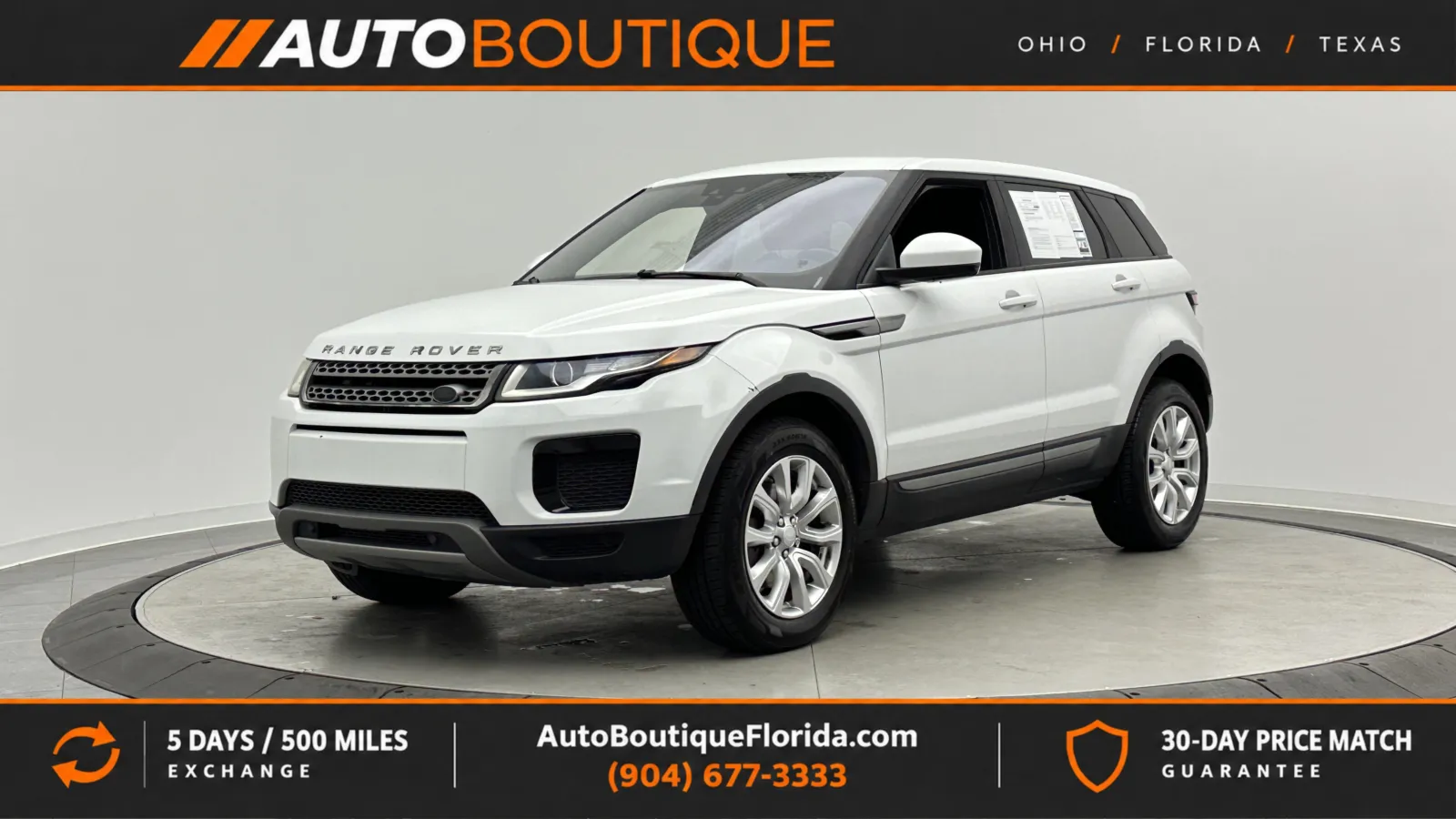 2018 Land Rover Range Rover Evoque