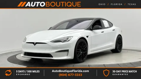Black 2021 Tesla Model S Plaid for sale in Jacksonville, FL