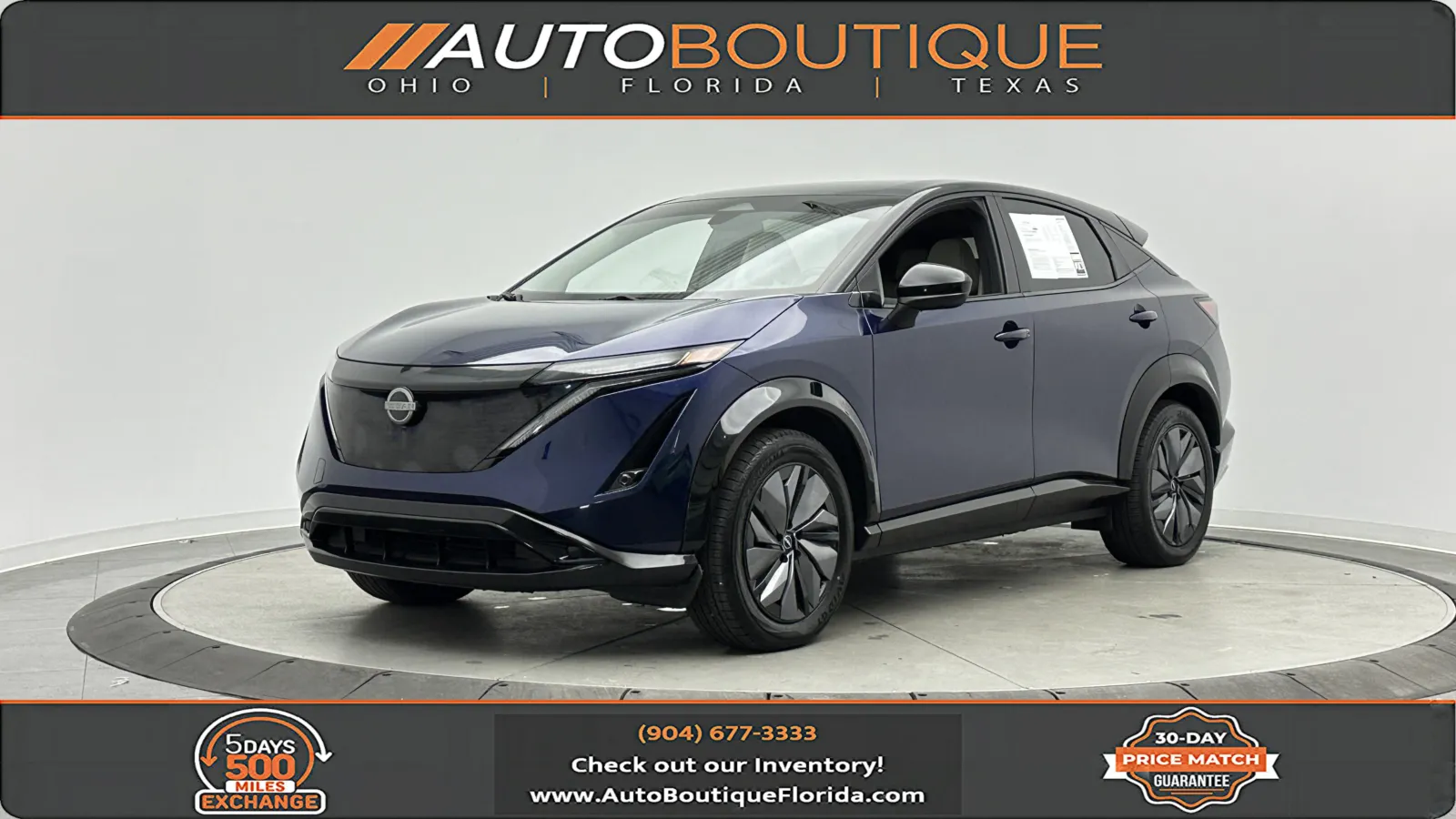 Blue 2023 Nissan ARIYA ENGAGE for sale in Jacksonville, FL