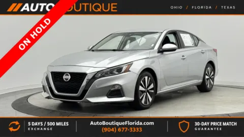 Silver 2021 Nissan Altima 2.5 SV for sale in Jacksonville, FL