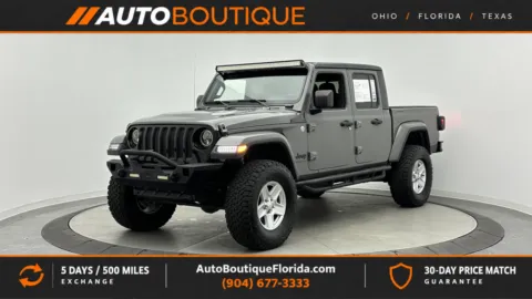 Gray 2021 Jeep Gladiator Sport S for sale in Jacksonville, FL