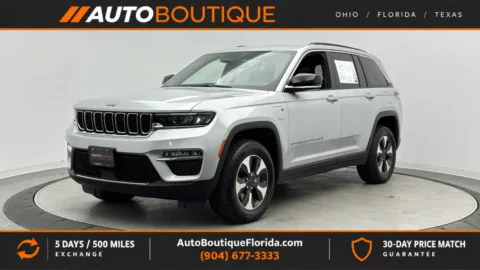Silver 2024 Jeep Grand Cherokee 4xe for sale in Jacksonville, FL