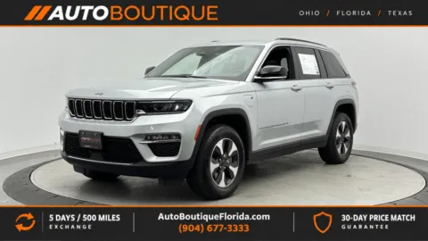 Silver 2024 Jeep Grand Cherokee 4xe for sale in Jacksonville, FL