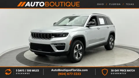 Silver 2024 Jeep Grand Cherokee 4xe for sale in Jacksonville, FL