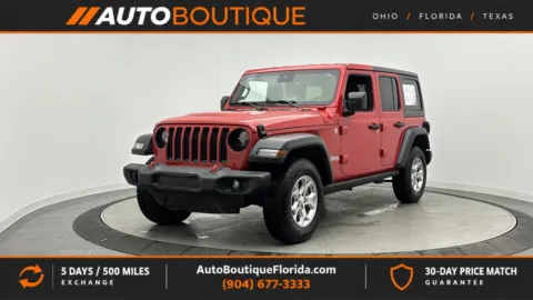 Red 2021 Jeep Wrangler Unlimited Islander for sale in Jacksonville, FL