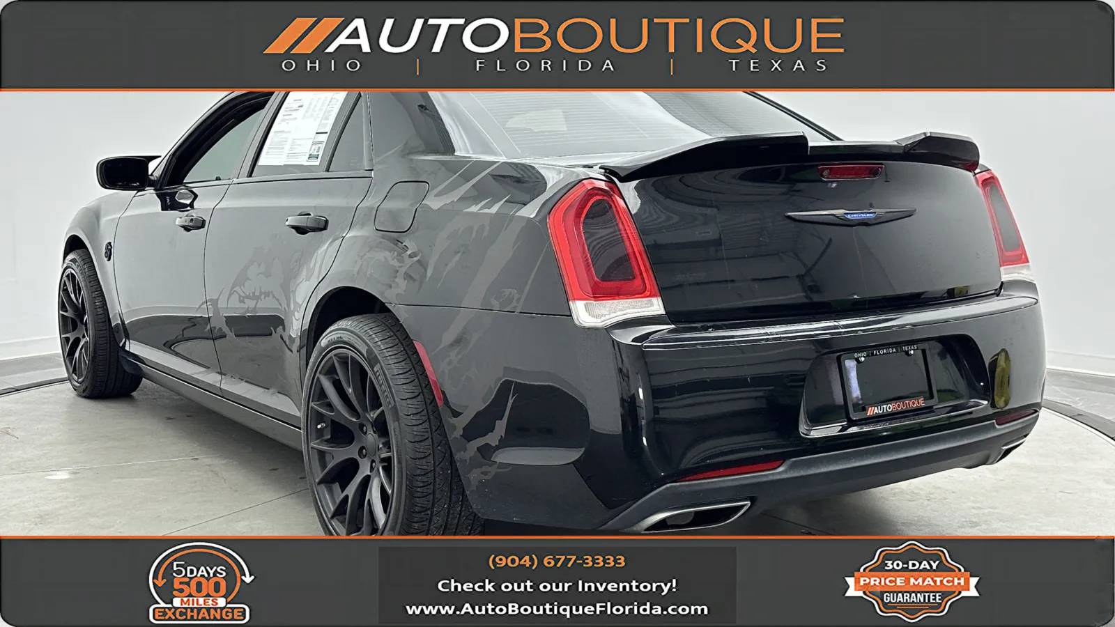 Black 2018 Chrysler 300 Touring L for sale in Jacksonville, FL