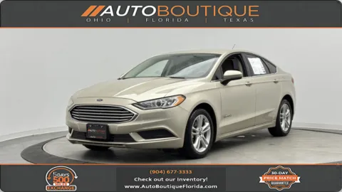 Gold 2018 Ford Fusion Hybrid S for sale in Jacksonville, FL