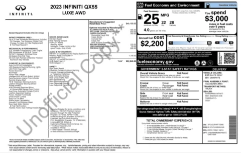 More photos of 2023 INFINITI QX55 LUXE at Auto Boutique Florida, FL