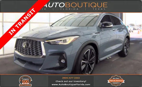 Gray 2023 INFINITI QX55 LUXE for sale in Jacksonville, FL