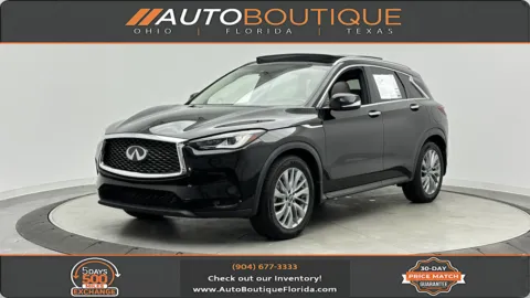 Black 2023 INFINITI QX50 LUXE for sale in Jacksonville, FL