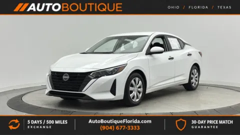 White 2024 Nissan Sentra S for sale in Jacksonville, FL