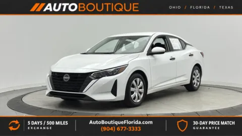 White 2024 Nissan Sentra S for sale in Jacksonville, FL