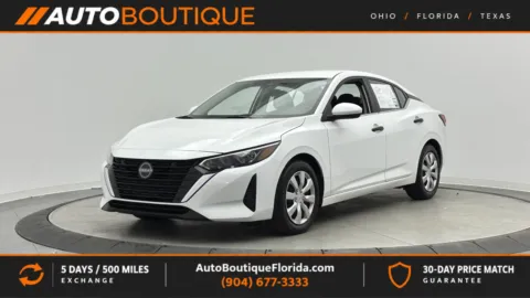 White 2024 Nissan Sentra S for sale in Jacksonville, FL