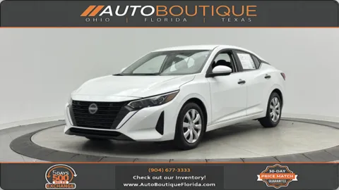 White 2024 Nissan Sentra S for sale in Jacksonville, FL