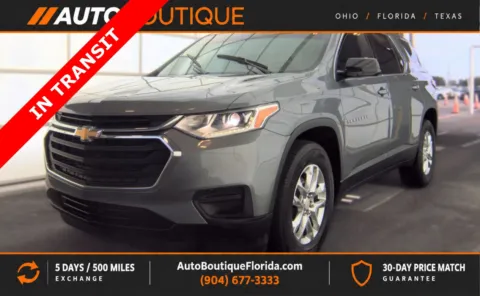 Gray 2018 Chevrolet Traverse LS for sale in Jacksonville, FL