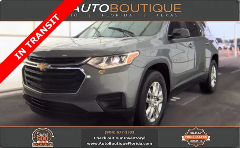 Gray 2018 Chevrolet Traverse LS for sale in Jacksonville, FL