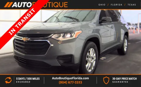 Gray 2018 Chevrolet Traverse LS for sale in Jacksonville, FL