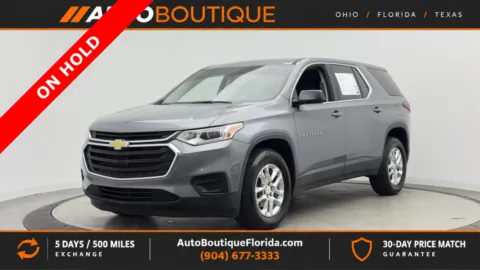 Gray 2018 Chevrolet Traverse LS for sale in Jacksonville, FL