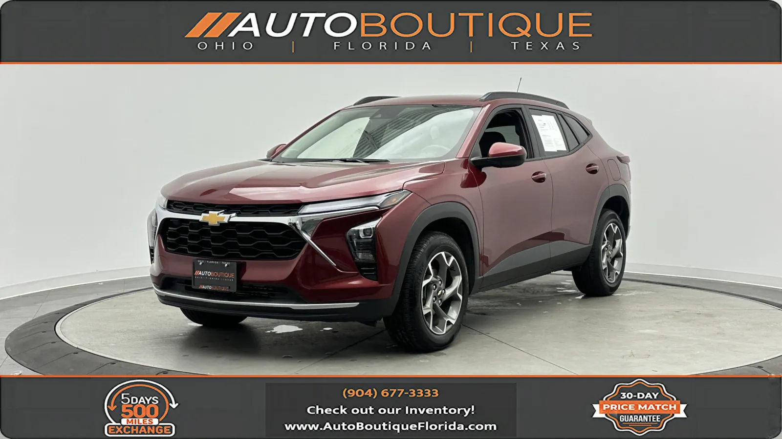 Red 2025 Chevrolet Trax LT for sale in Jacksonville, FL